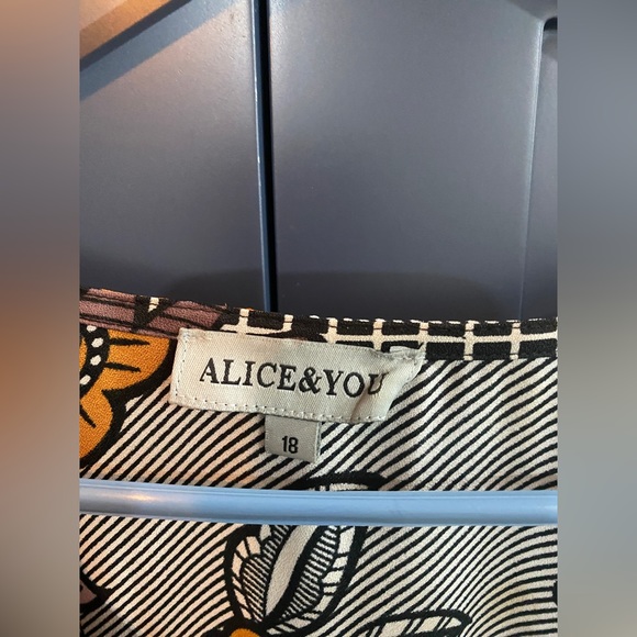 Alice & You printed dress, UK size 18 which is a US size 12-14. - Picture 2 of 3